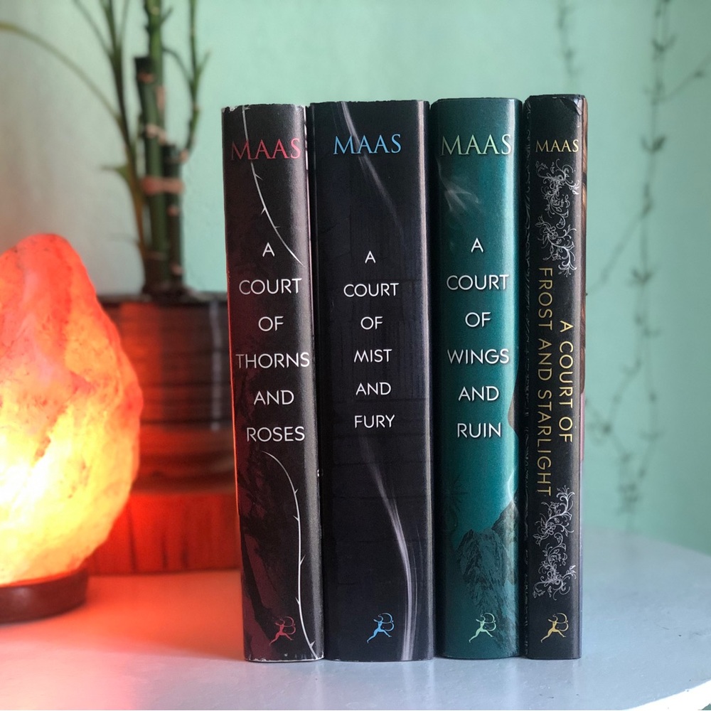A Court of Thorns and Roses (ACOTAR) four-book set by Sarah J. Maas hardcover